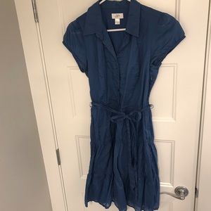 Blue LOFT dress